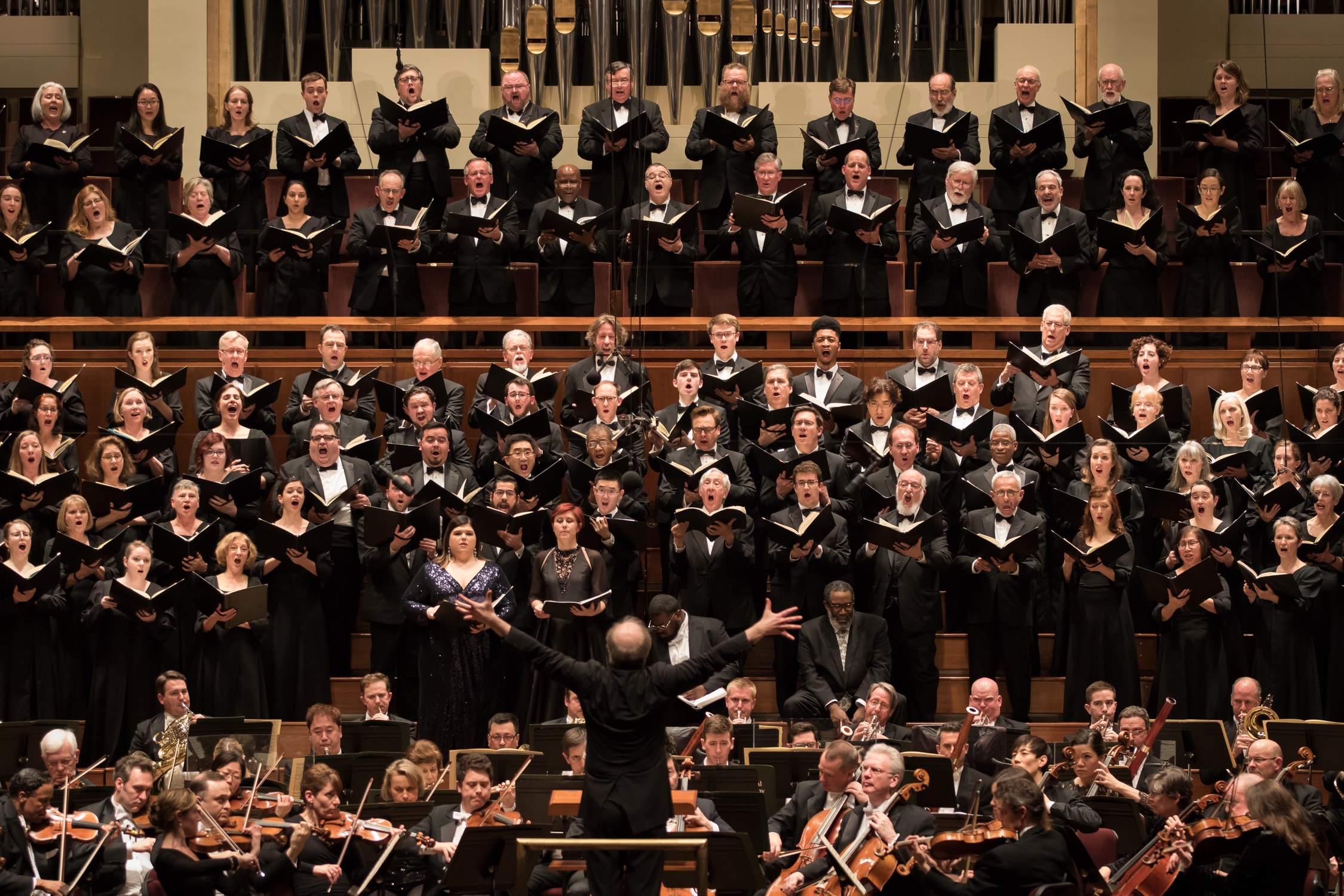 The NSO performs Verdi’s Requiem. Photo courtesy of the Kennedy Center. 
