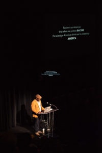 Marc Bamuthi Joseph at the 2018 Kennedy Center Arts Summit. Photo by Michael Butcher.