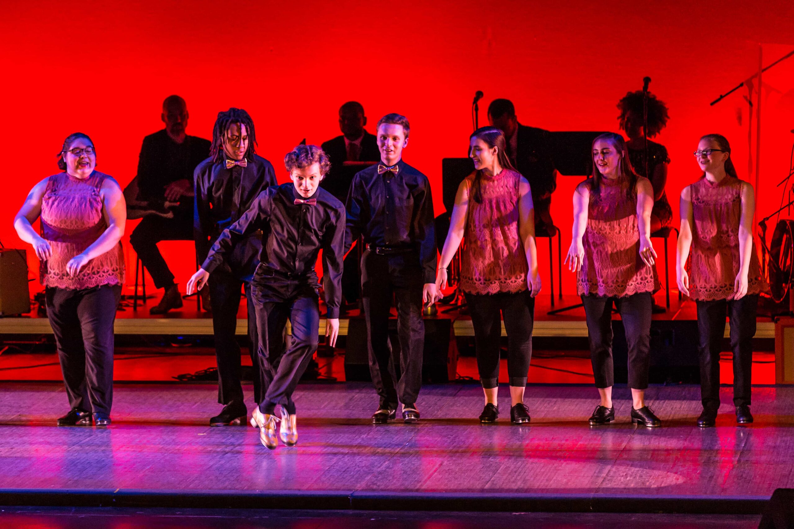 Under-18 dance ensemble Capitol Tap, which performs June 15 and 16 with District Tap at Dance Place.