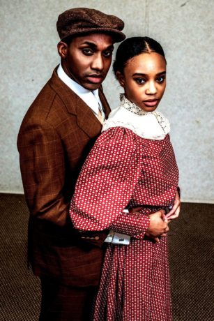 Carl Williams and Ashley Lyles in Ragtime, now playing at 2nd Star Productions. Photo by Nate Jackson.