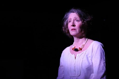Marianne Gazzola Angelella as Rosemary in The Quickening, now playing at Fells Point Corner Theatre. Photo courtesy of Justin Lawson Isett.