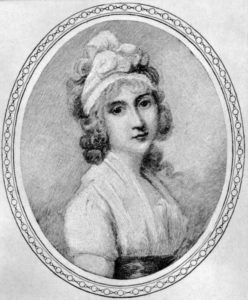 Angelica Schuyler Church painted by Richard Cosway.
