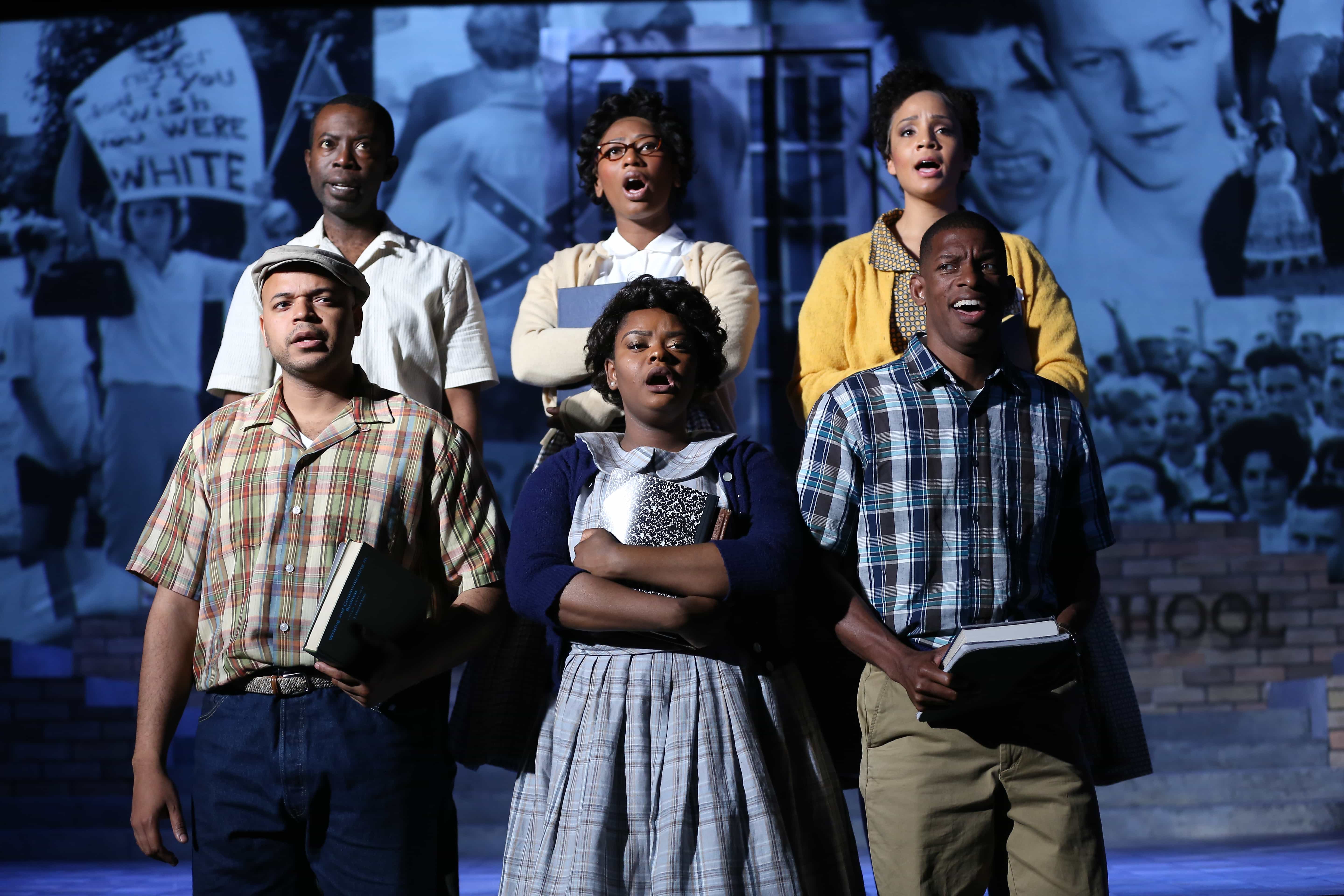 The cast of Little Rock. Photo by Carol Rosegg.