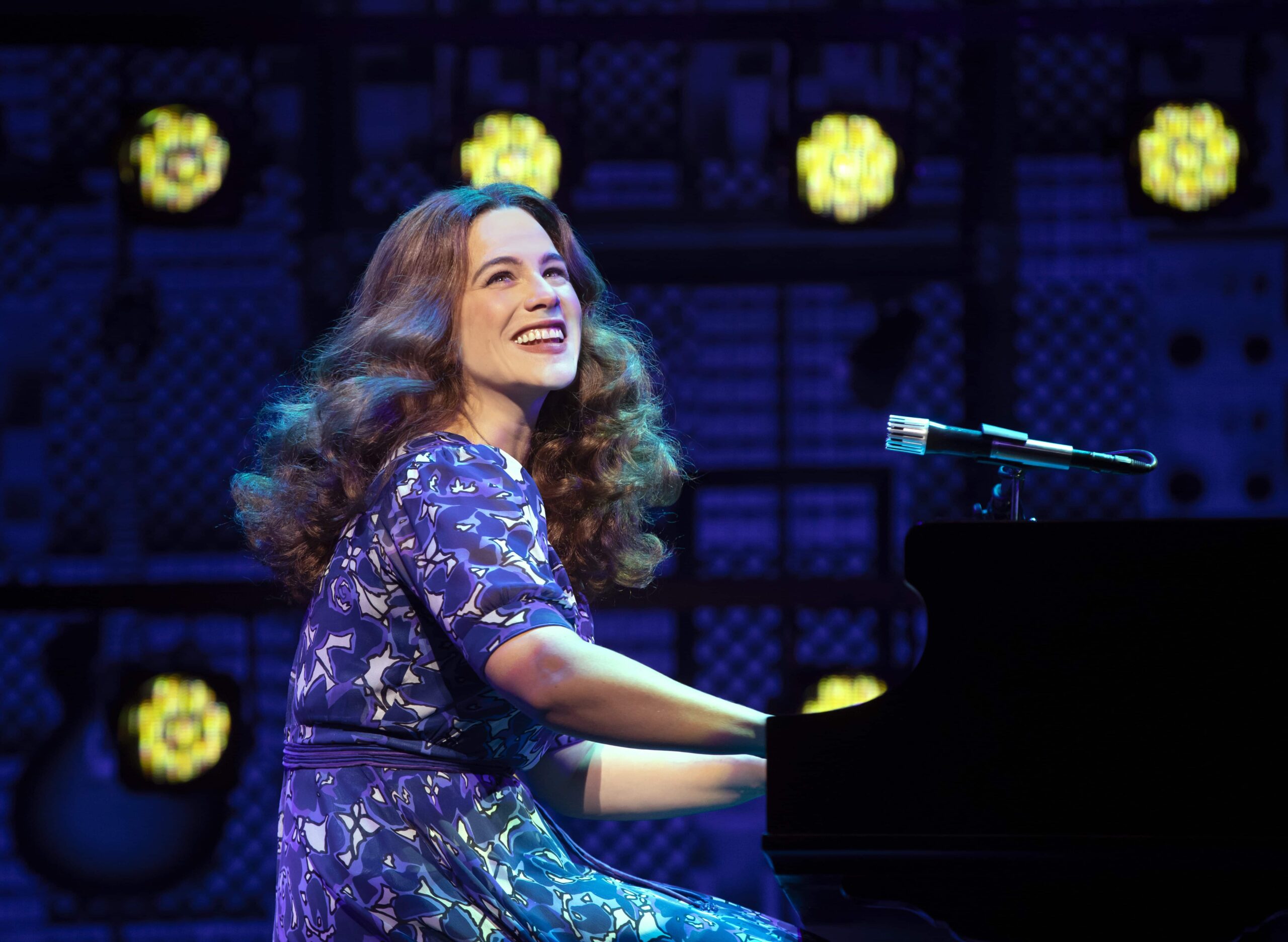 Sarah Bockel as Carole King. Photo by Joan Marcus
