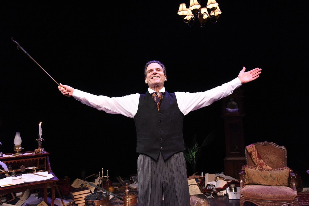 Paul Morella in A Christmas Carol. a Ghost Story of Christmas. Photo by Stan Barouh. 