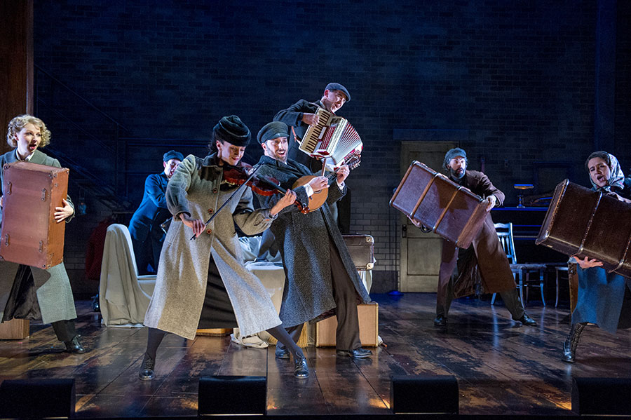 The cast of Indecent, now playing at Arena Stage. Photo by C. Stanley Photography.