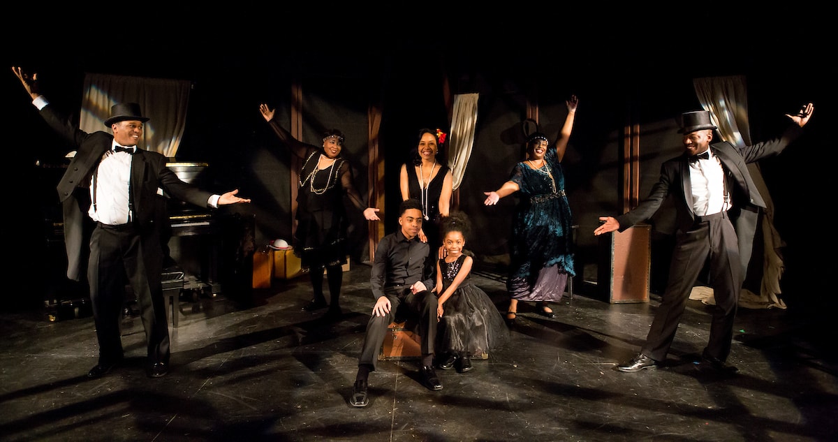 The Company of The In Series' production of From U Street to The Cotton Club. Photo by Angelisa Gillyard.