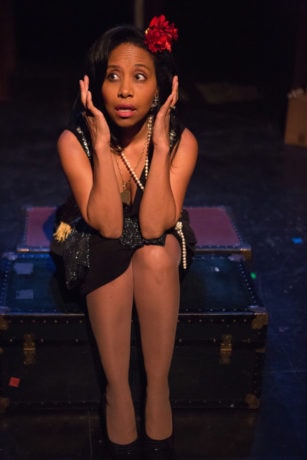 Michelle Rogers (Lena) in The In Series' production of From U Street to The Cotton Club. Photo by Angelisa Gillyard.