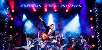 The national tour cast of 'School of Rock.' Photo by Evan Zimmerman.