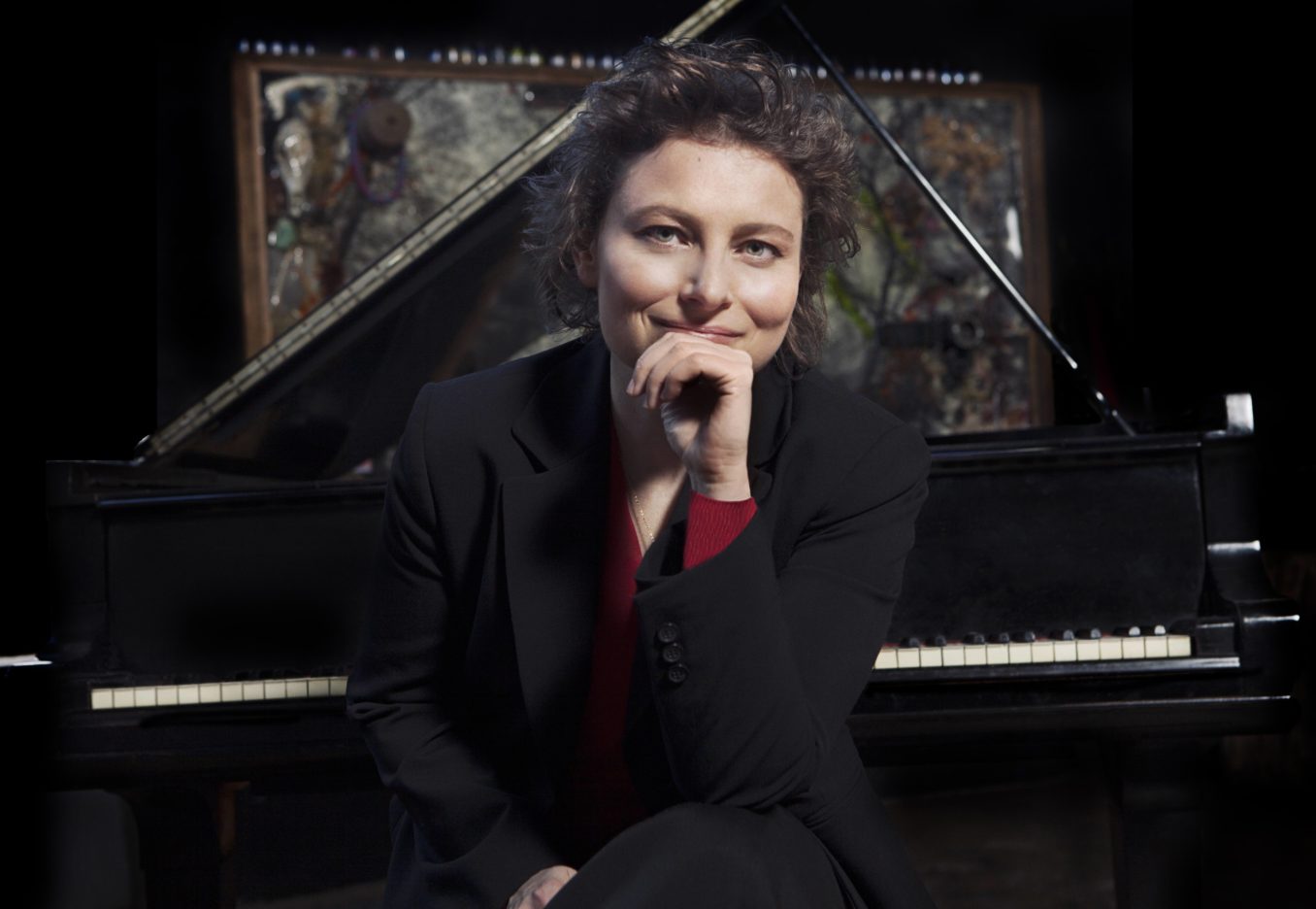 Pianist Yael Weiss premieres '32 Bright Clouds: Beethoven Conversations Around the World' at Strathmore on January 24. Photo by Lisa-Marie Mazzucco.