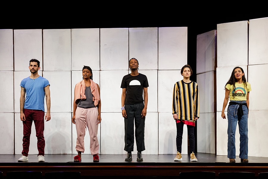 The cast of Cartography, playing January 11-13 at The Kennedy Center. Photo courtesy of The Kennedy Center.