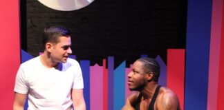 Rinaldo Martinez and Reginald Richard in 'Jeffrey.' Photo by RCG Photography.