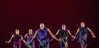 Alvin Ailey American Dance Theater performs Rennie Harris' Lazarus. Photo by Paul Kolnik.