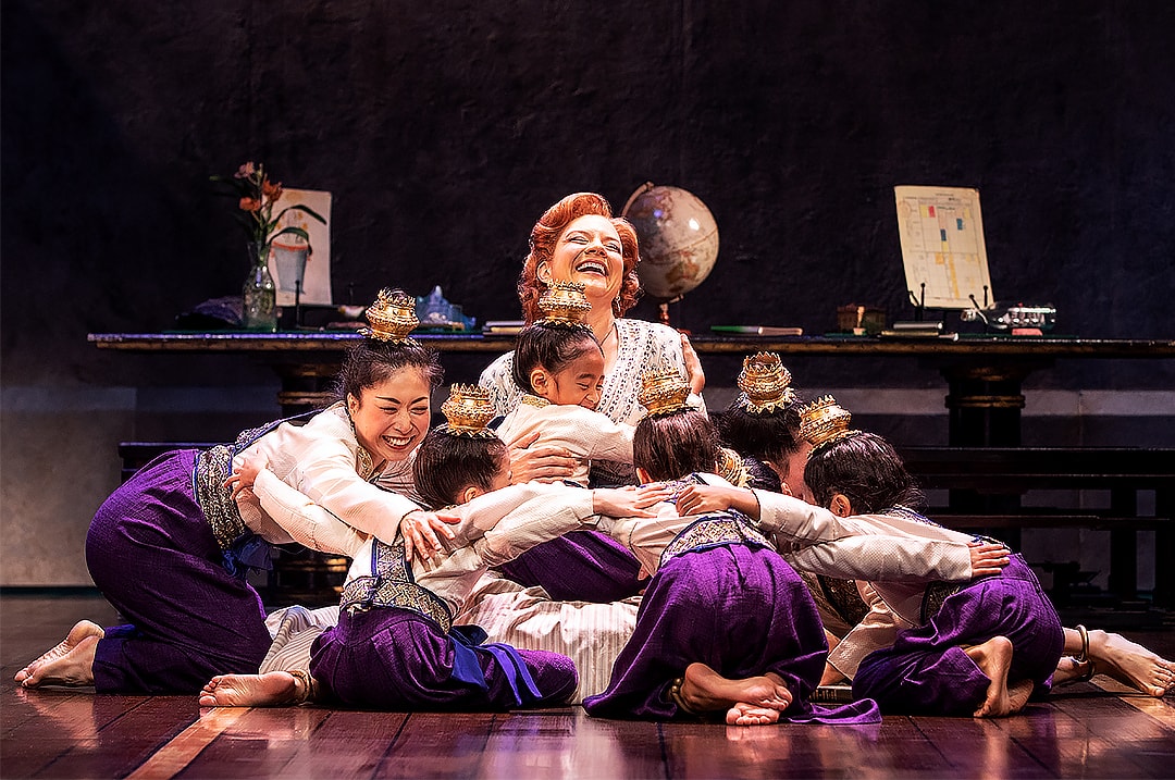 Angela Baumgardner and Children in The King and I. Photo by Matthew Murphy