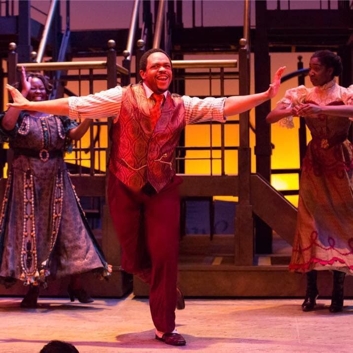 Derrick Cobey in Ragtime at Bristol Riverside Theater. Photo by Mark Garvin.