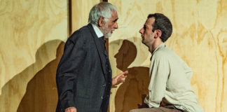 Horacio Peña and Víctor de la Fuente in 'The Old Man, the Youth, and the Sea.' Photo by Stan Weinstein.