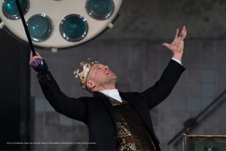 Matthew Rauch as Richard, Duke of Gloucester in Shakespeare Theatre Company's production of Richard the Third. Photo by Scott Suchman. 