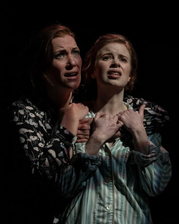 Catherine Eaton as May and Megan Graves as Amy in 'Oil.' Photo by Teresa Castracane Photography.