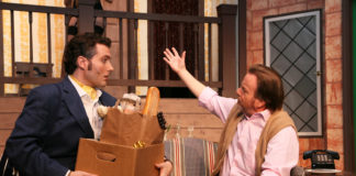 Freddie and Lloyd in 'Noises Off.' Photo by Simmons Design.