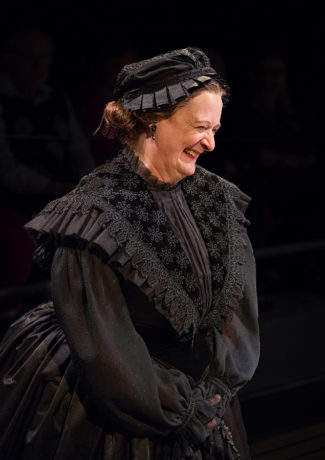 Nancy Robinette as Lavinia Penniman in 'The Heiress' at Arena Stage. Photo by C. Stanley Photography.