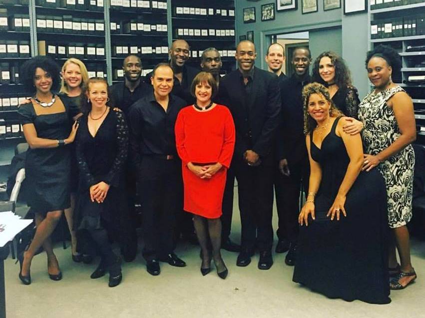 Members of Broadway Inspirational Voices at the Cathedral of St. John the Divine. Photo courtesy of BIV.