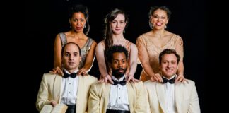 Top Row (L-R): Yesenia Iglesias, Amelia Pedlow, Kelsey Rainwater. Bottom row (L-R): Matt Dallal, Joshua David Robinson, Zachary Fine. Photo by Brittany Diliberto.