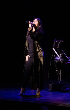 Idina Menzel performing at the 2019 Kennedy Center Gala. Photo by Elman Studio.