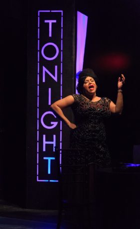 Iyona Blake in 'Blues in the Night' at Creative Cauldron. Photo by Keith Waters Kx Photography.