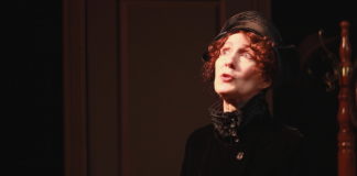 Stephanie Mumford in 'Ghost-Writer.' Photo by Clay Teunis.