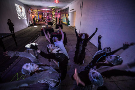 TBD Immersive's 'Under(world) performs through May 12 at Dupont Underground. Photo by Tony Hitchcock.