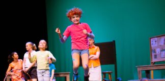 Nyla Elder plays Clementine in Encore Stage & Studio's production of 'The Talented Clementine.' Photo by Cindy Kane Photography.