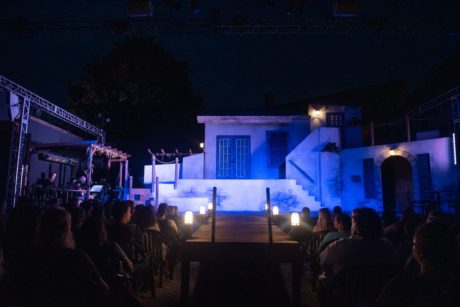 Annapolis Summer Garden Theatre's production of 'Mamma Mia.' Photo by Alison Harbaugh.