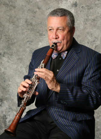 Clarinetist Paquito D'Rivera. Photo by Andrew Lepley.