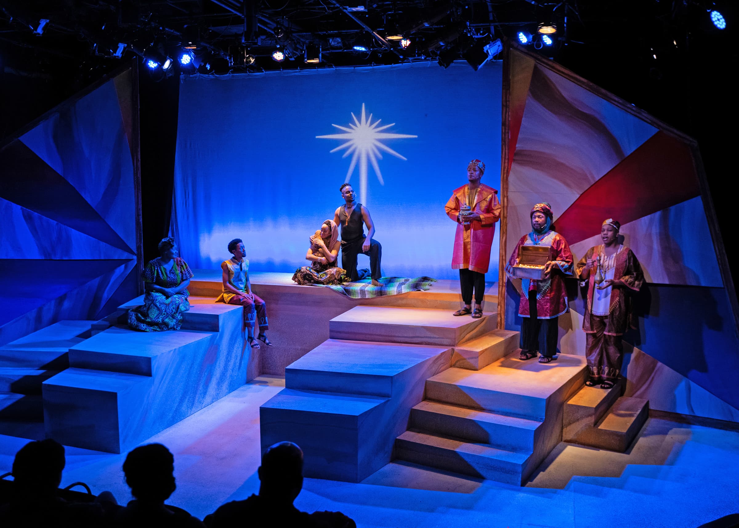'Black Nativity' plays through January 5, 2020, at the Anacostia Playhouse. Photo by Jabari Jefferson.