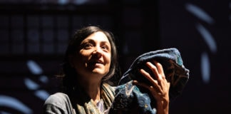 Hend Ayoub as Mariam in 'A Thousand Splendid Suns' at Arena Stage. Photo by Margot Schulman.