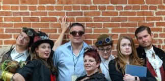A Taste for Murder Productions presents 'Murder at McGinty's' February 29 and May 2 at McGinty's Public House. Photo courtesy of A Taste for Murder Productions.