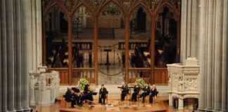 A holy night: Folger Consort performs ‘Palestrina’s Perfect Art’ at the National Cathedral Folger Consort performs at the Washington National Cathedral. Photo courtesy of Folger Consort.