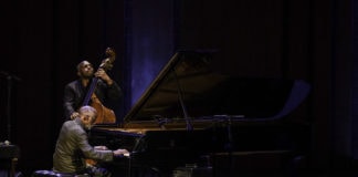 Pianist Ahmad Jamal and bassist James Cammack. Photo by Jati Lindsay.