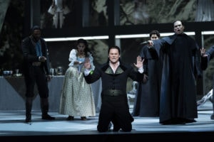 Ryan McKinny in the title role in Washington National Opera's 'Don Giovanni.' Photo by Scott Suchman.