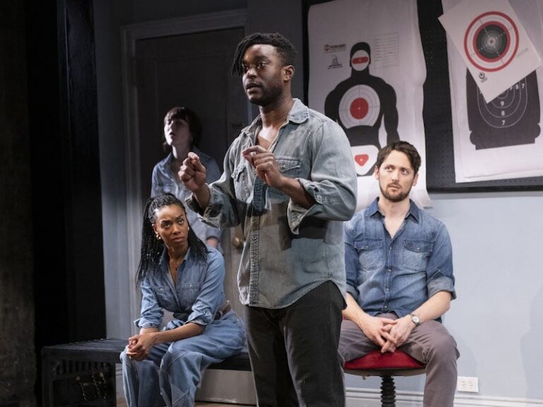 ‘White Noise’ is a shock to the system in stunning staging at Studio