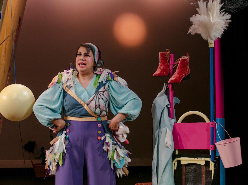 A kooky ‘Mother Goose’ charms the kids at Imagination Stage