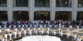 Annual ‘Table of Silence Project 9/11’ returns to NYC’s Lincoln Center on Sunday morning