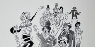 Bidding now open for benefit auction of limited-edition Al Hirschfeld prints signed by the stars