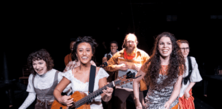 Ancient myths of female monsters reimagined in bluegrass concept musical ‘Monstress’ at NYC’s New Ohio Theatre