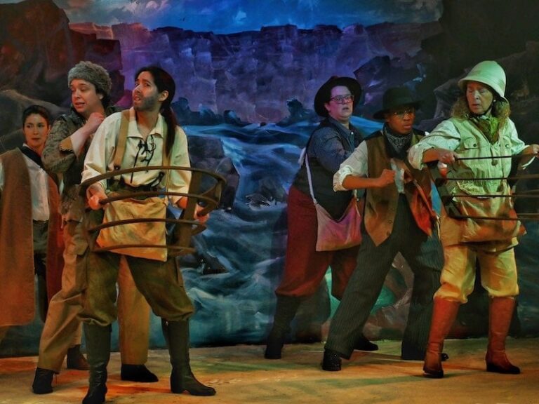 Silver Spring Stage floats a buoyant ‘Men on Boats’