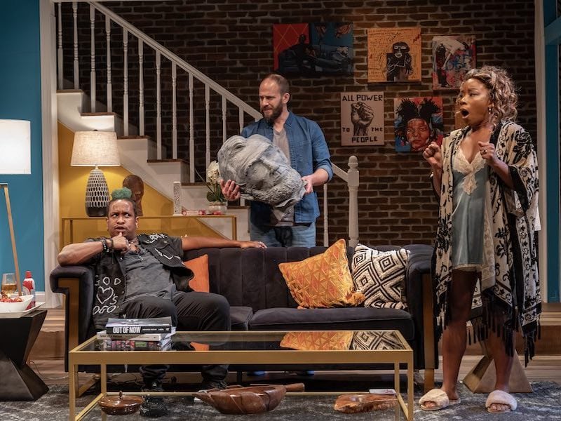 Comedy delivers a punch in 'Monumental Travesties' at Mosaic Theater