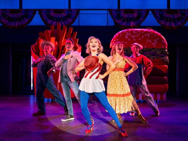 A spectacular staging of a political fantasia in ‘Soft Power’ at Signature