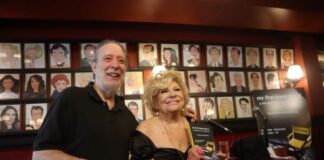 Stage and screen producer Julian Schlossberg launches the second volume of his memoir at Sardi’s in NYC