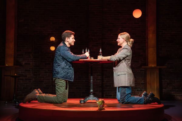 Unpacking the damage of dating in ‘Strategic Love Play’ Off-Broadway at Minetta Lane Theatre