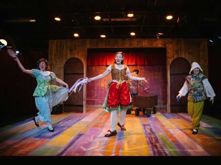 Witty script and slapstick in MET’s ‘The Commedia Princess and the Pea’